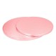 Cake drum 30cm baby roze rond